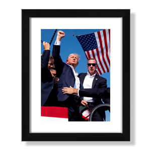 TRUMP FIST PUMP Framed Art Print