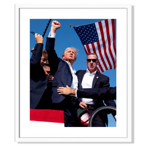TRUMP FIST PUMP Framed Art Print